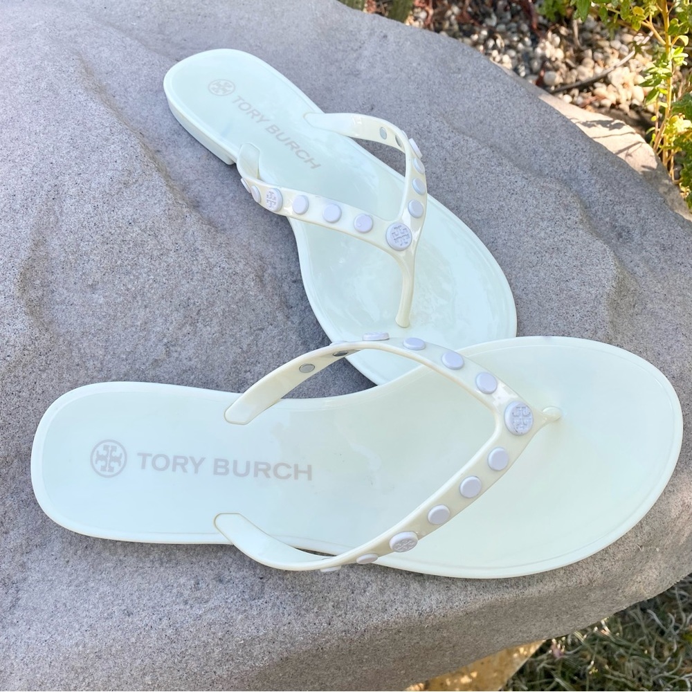 Tory Burch Studded Jelly Sandals